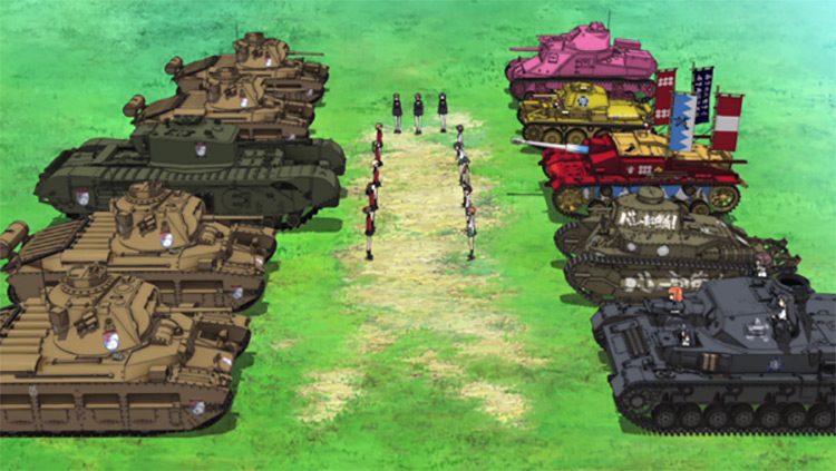 Girls und Panzer World of Tanks Mod