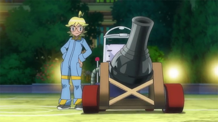 Clemont Pokémon anime screenshot