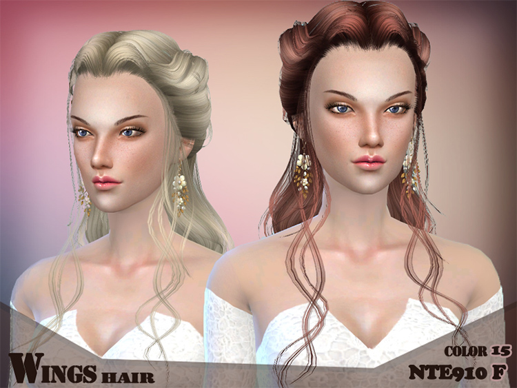 Sims 4 Wedding Hair CC   Accessories  All Free    FandomSpot - 53