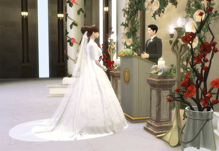 wedding mod sims 4