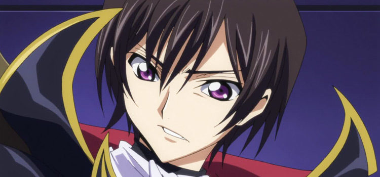 Lelouch Lamperouge from Code Geass anime