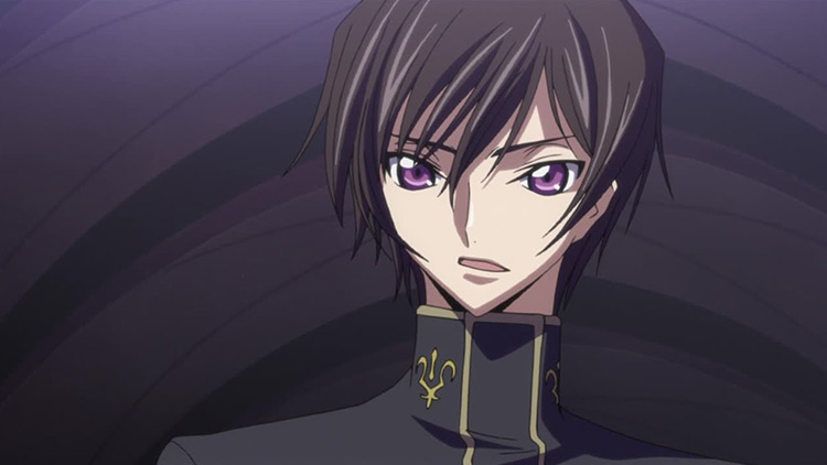 Lelouch Lamperouge in Code Geass anime