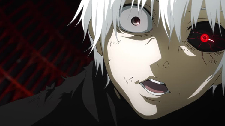 Ken Kaneki in Tokyo Ghoul anime