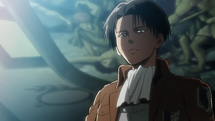 Levi in Attack on Titan anime