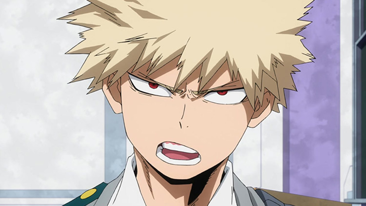 Katsuki Bakugou from Boku no Hero Academia