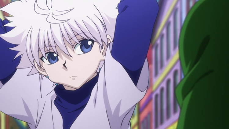 Killua Zoldyck in Hunter x Hunter