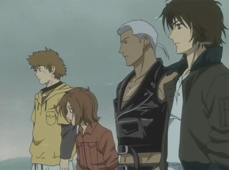 Wolf’s Rain anime screenshot