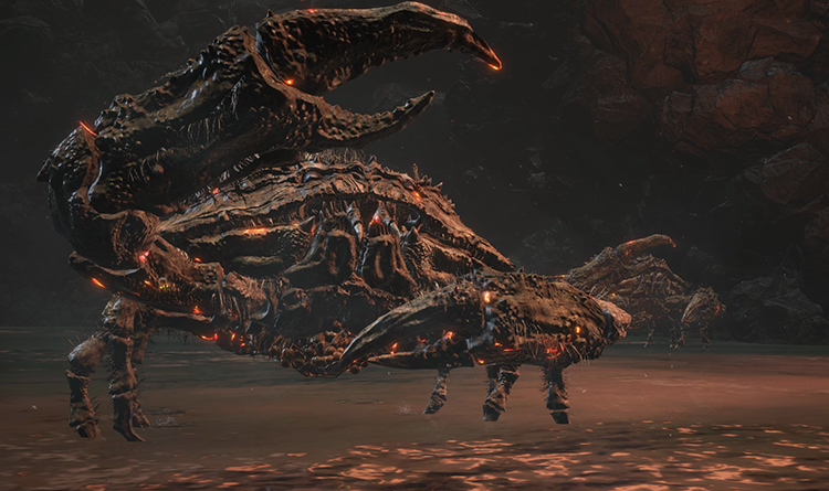 Giant Crab DS3 enemy