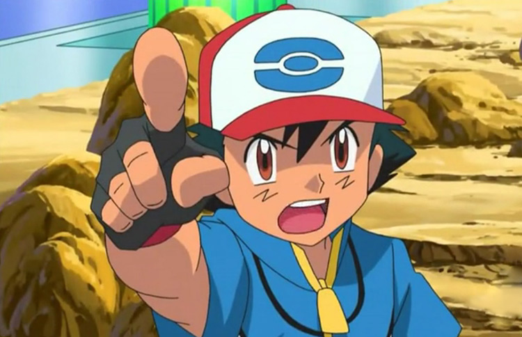 Ash Ketchum from Pokémon anime