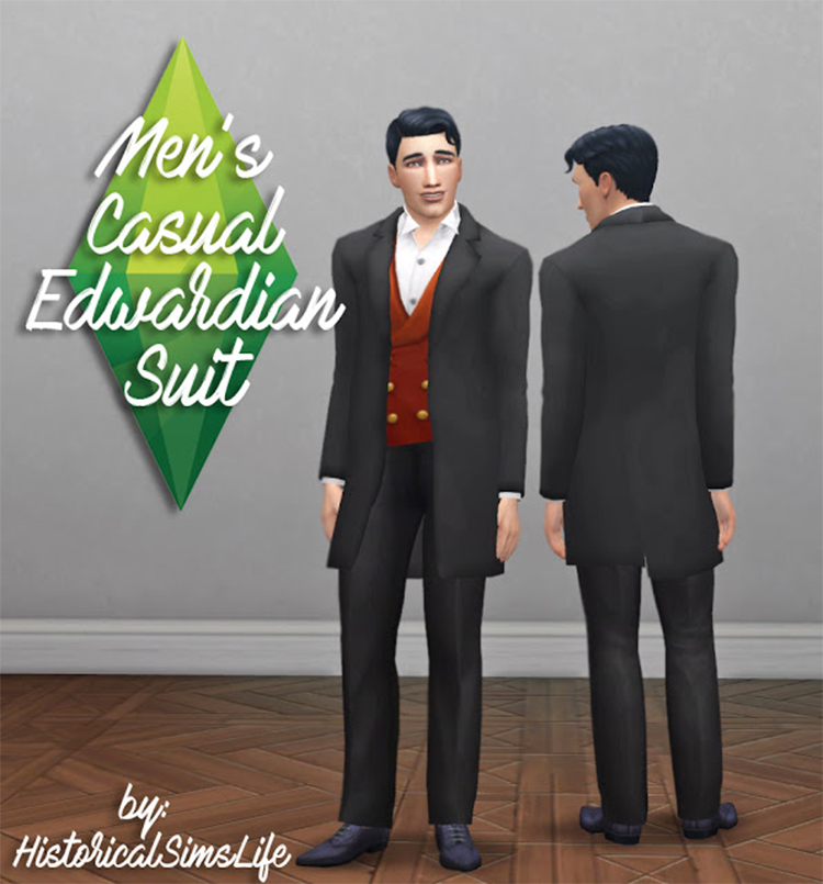 Men’s Casual Edwardian Suit CC