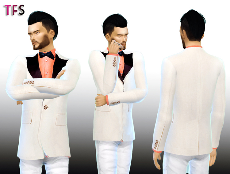 Sims 4 Suits   Tuxedos For Guys  Best CC   Mods   FandomSpot - 75