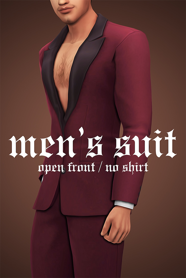 Sims 4 Suits   Tuxedos For Guys  Best CC   Mods   FandomSpot - 25