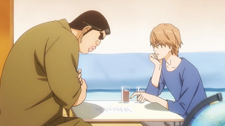 Takeo And Sunakawa from My Love Story anime