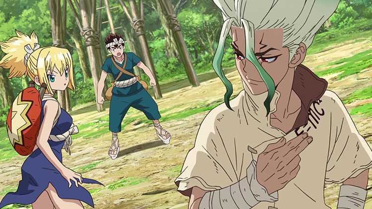 Dr. Stone anime screenshot