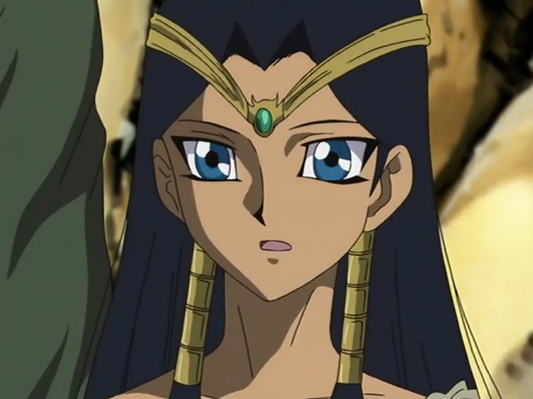 Ishizu Ishtar Yu-Gi-Oh anime screenshot