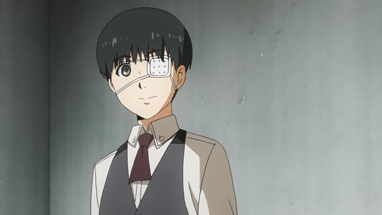 Ken Kaneki in Tokyo Ghoul anime