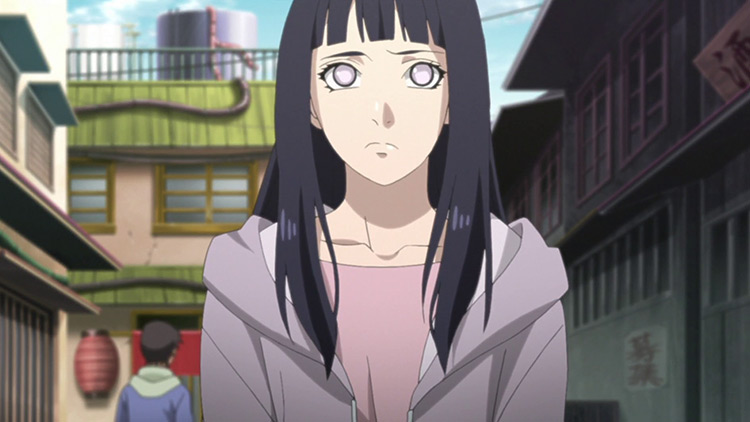 Hinata Hyuuga feom Naruto: Shippuden anime