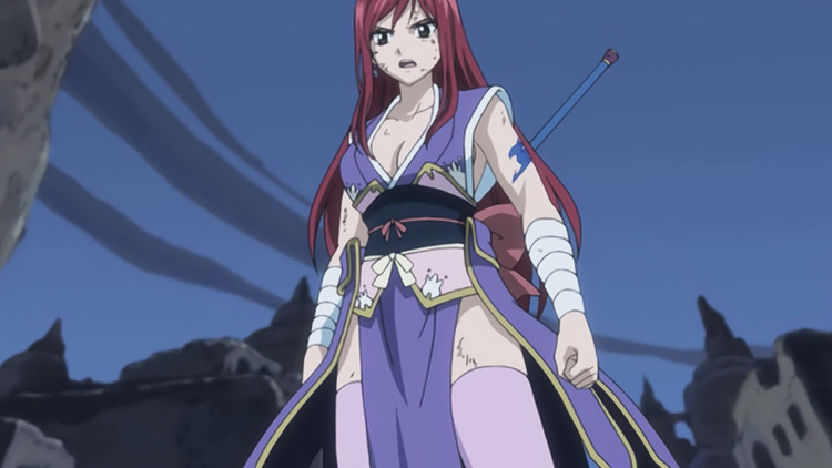 Erza Scarlet from Fairy Tail anime