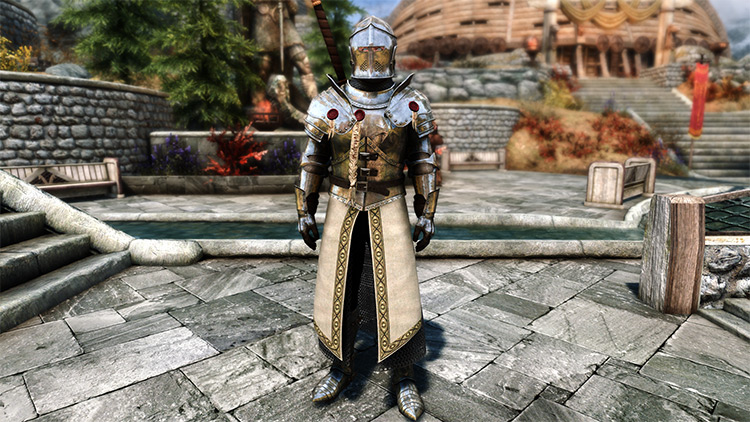 Stendarr Paladin Armor Skyrim mod