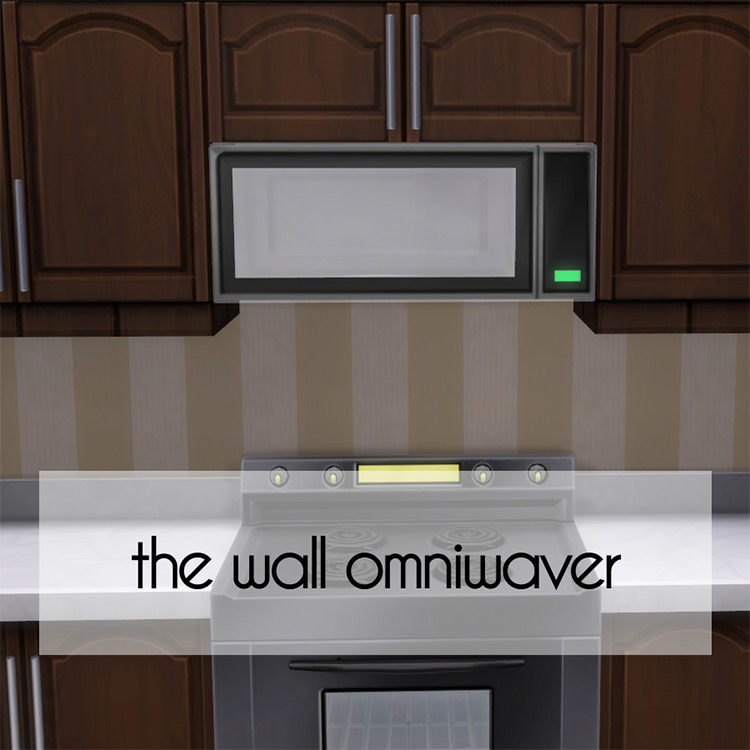 Maxis-Match Wall Microwaves / Sims 4 CC