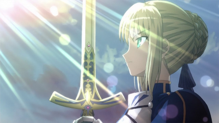 Saber from Fate Anime Series