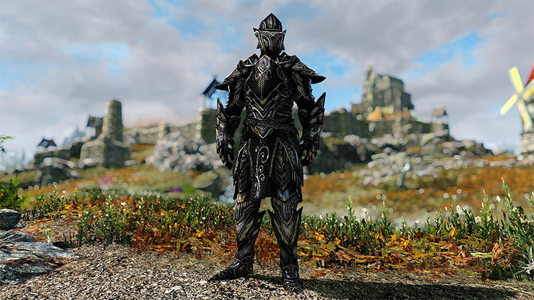 Dark Nemesis & Eternal Shine Armor mod for Skyrim
