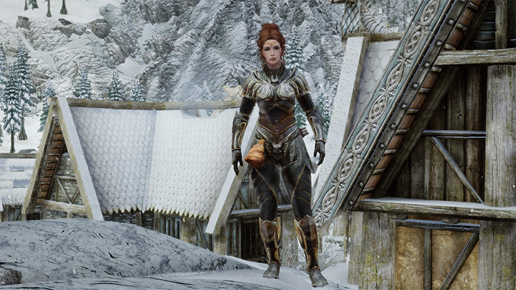 Truly Light Elven Armor (Female) mod