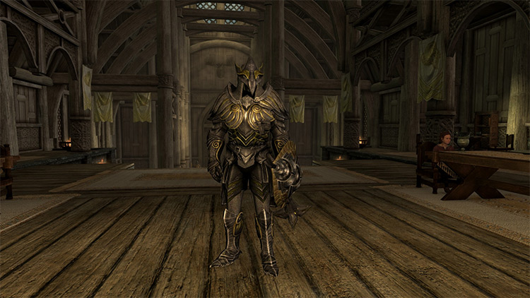 Gryphon Elven Armor mod for Skyrim