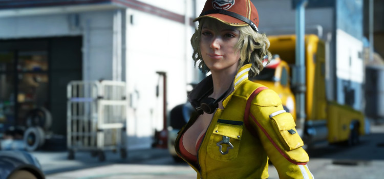 Cindy Aurum / FFXV Close-up Screenshot