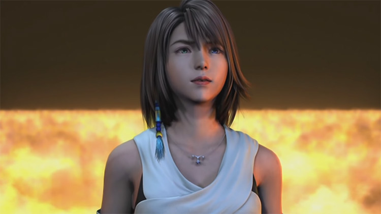 Yuna in Final Fantasy X HD