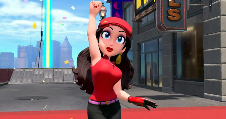 Pauline in Mario Golf: Super Rush