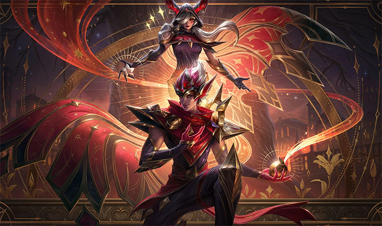 Arcana Rakan Skin Splash Image from League of Legends