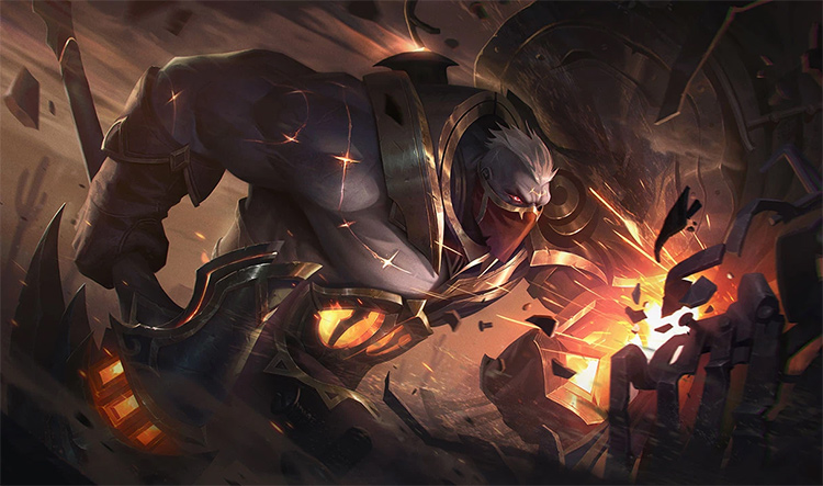 High Noon Sion Skin Splash Image from League of Legends