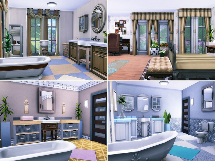 Newcrest Suburban Lot for The Sims 4