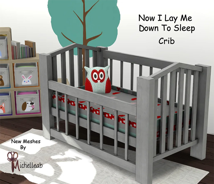 Maxis Match Baby Crib CC For The Sims 4 (All Free) - All Sims CC