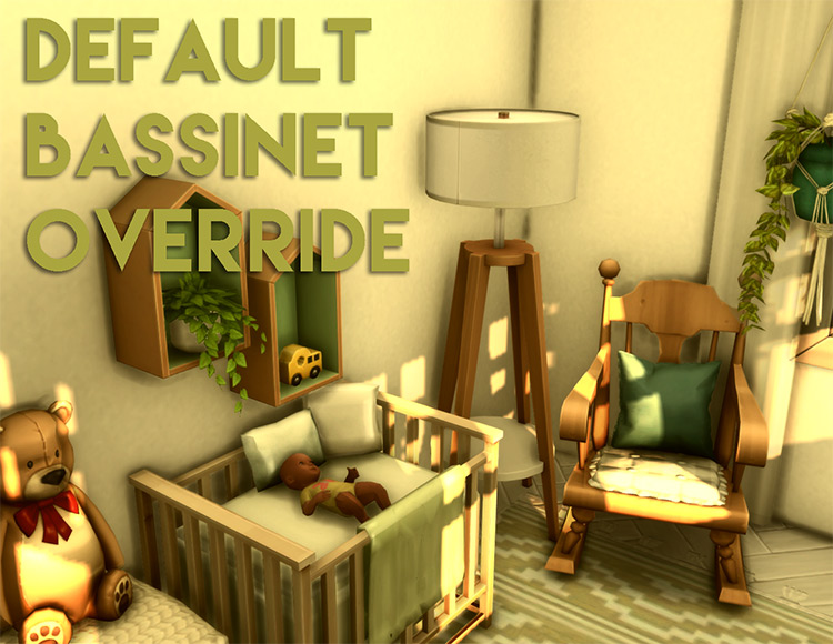 Default Bassinet Override / Sims 4 CC