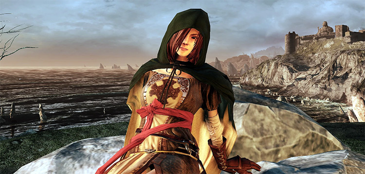 Emerald Herald (Shanalotte) Dark Souls 2 screenshot