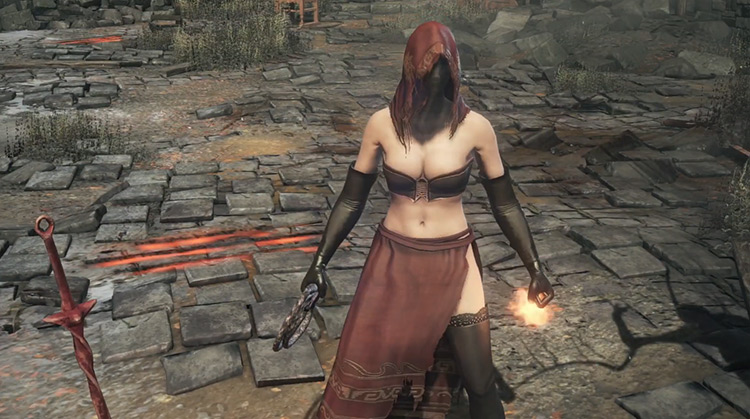 Desert Sorceress screenshot from Dark Souls III