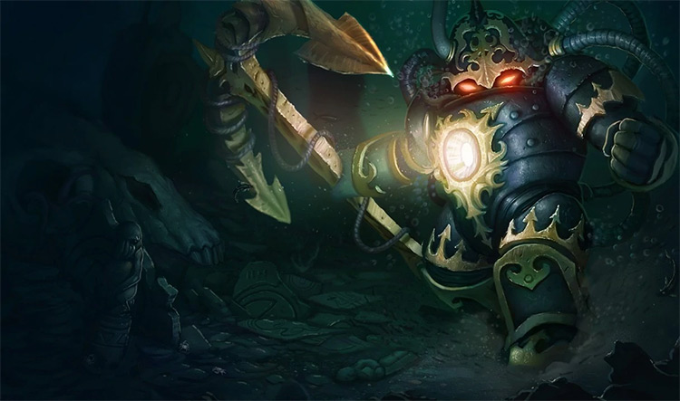 Abyssal Nautilus Skin Splash Image from League of Legends