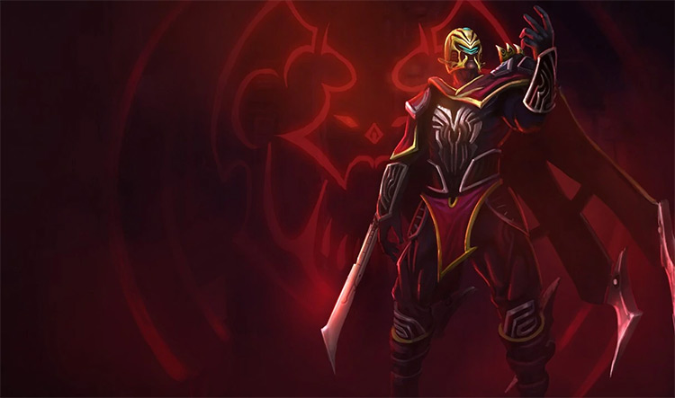 Crimson Elite Talon Skin Splash Image from League of Legends