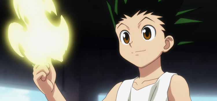 Gon close-up in HxH Anime