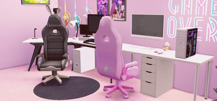 sims 4 cc youtube desk chair