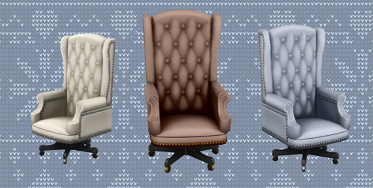 Sims 4 CC  Best Office Chairs   Desk Chairs   FandomSpot - 85