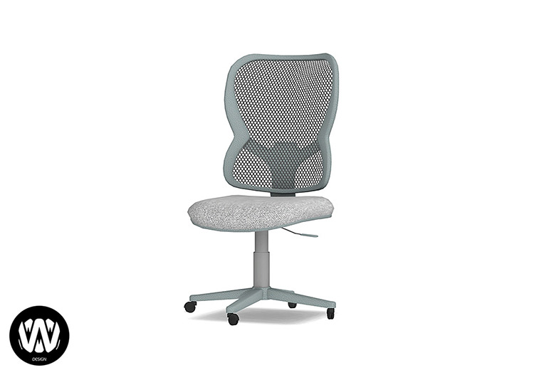 Lightweight Fraxinus Desk Chair for The Sims 4
