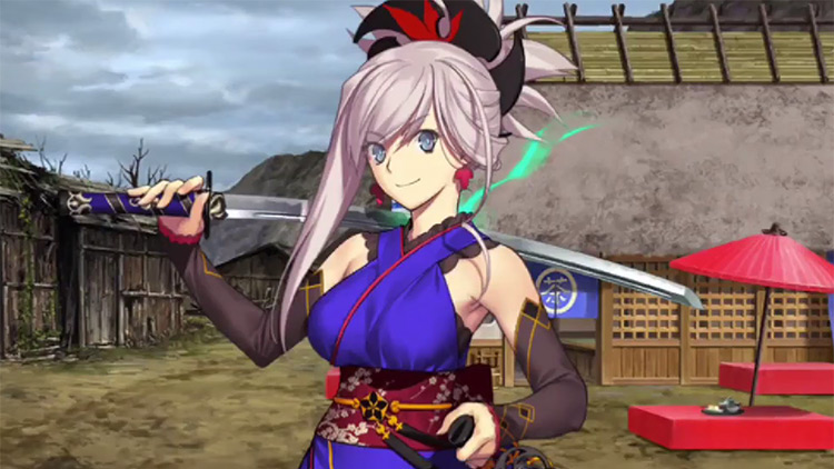 Miyamoto Musashi (Saber) in Fate/Grand Order screenshot