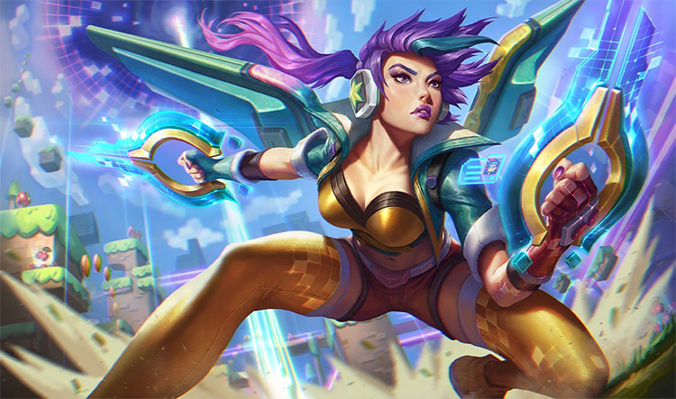 Arcade Kai’Sa Skin Splash Image from League of Legends