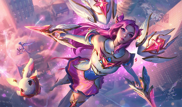 Star Guardian Kai’Sa Skin Splash Image from League of Legends