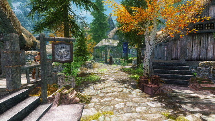 Falkreath Reborn Skyrim mod screenshot