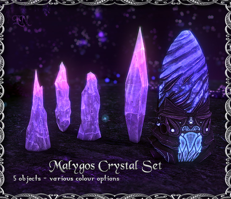Malygos Crystal Set for The Sims 4