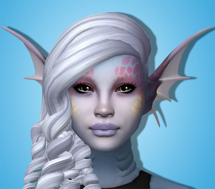 Siren Fantasy Ears / Sims 4 CC